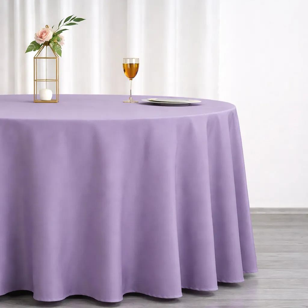 Premium Polyester - Amethyst (120" Round)