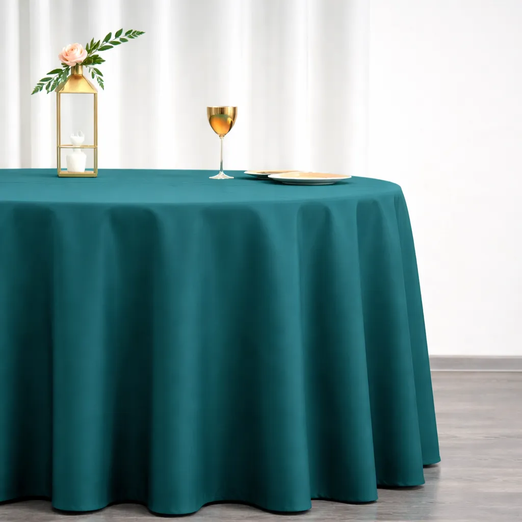 Premium Polyester - Teal (120" Round)