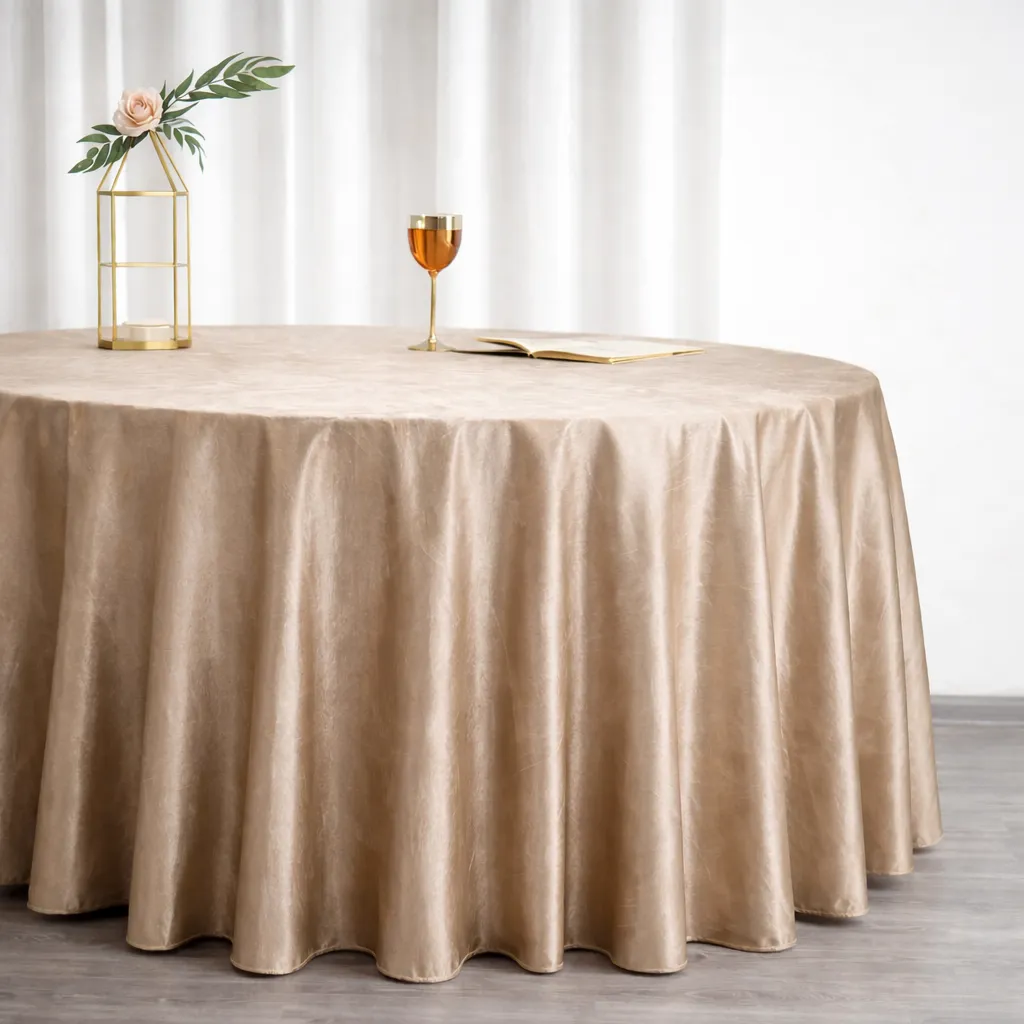Velvet - Champagne (120" Round)