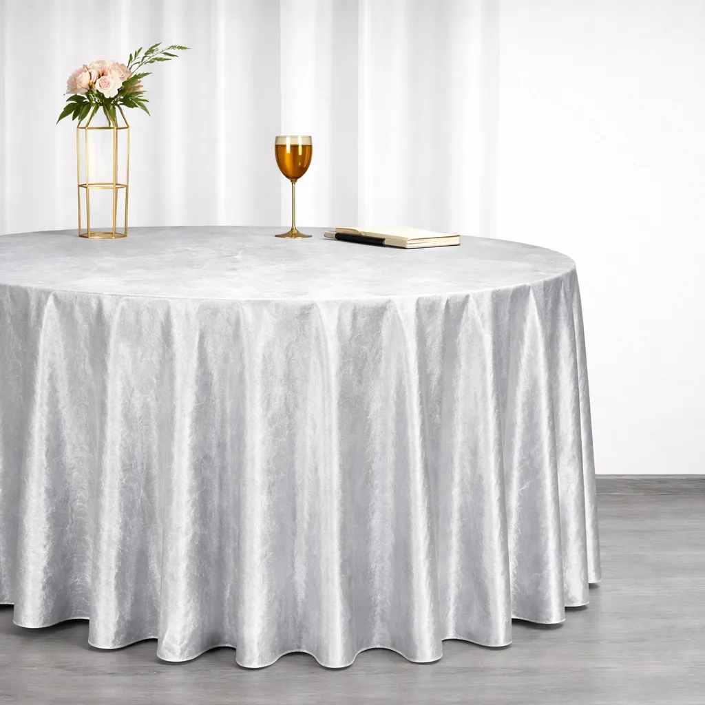 Velvet - Silver (120" Round)