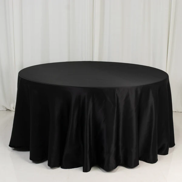 Matte Satin - Black (120" Round)
