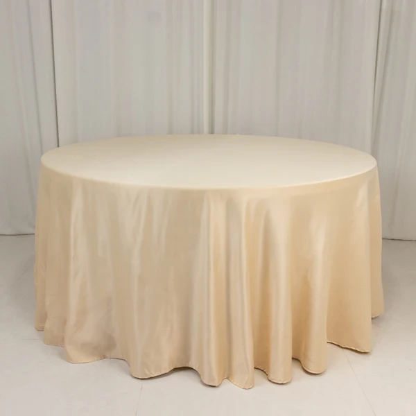 Matte Satin - Ivory (120" Round)