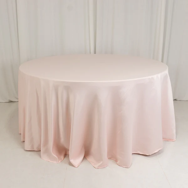 Matte Satin - Blush (120" Round)