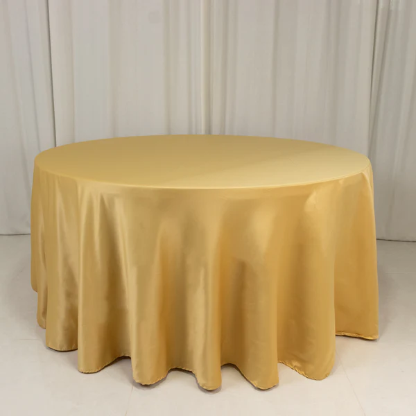 Matte Satin - Yellow (120" Round)