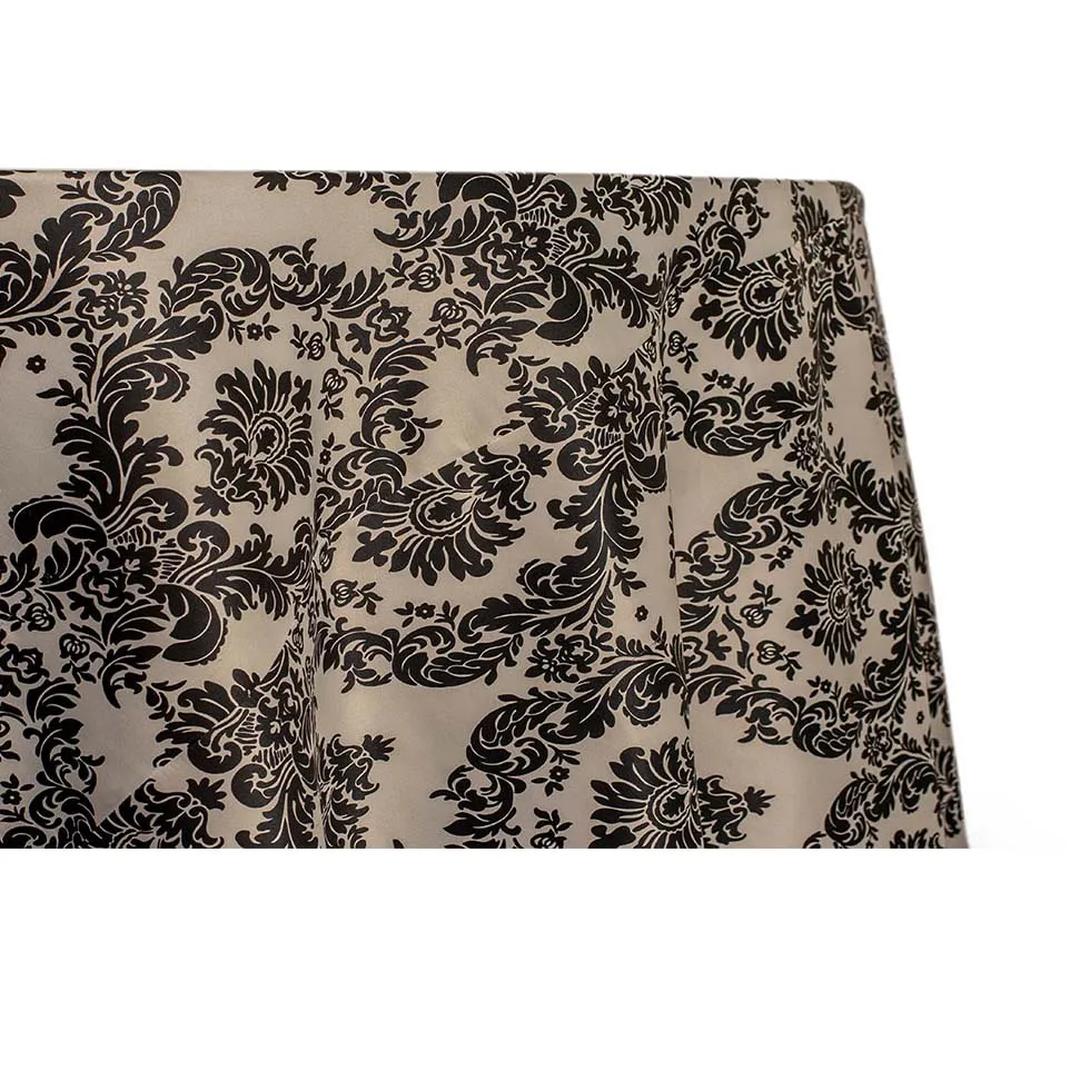 Specialty - Black and White Damask