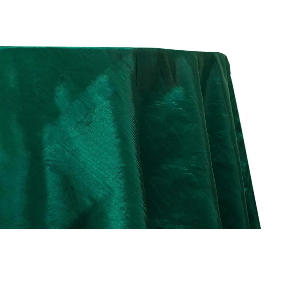 Specialty - Emerald Green Taffeta (120" Round)