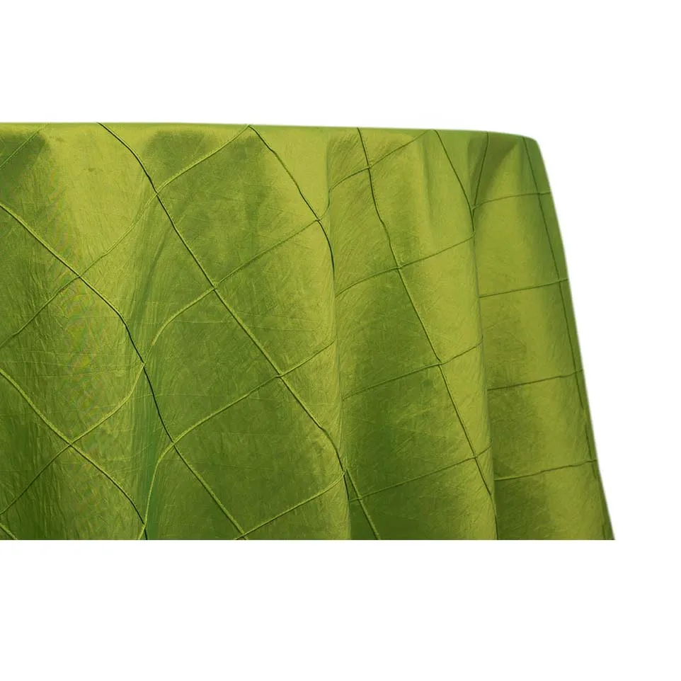 Pintuck - Kelly Green (120" Round)