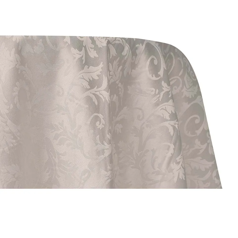 Premium Damask - Ivory (120" Round)
