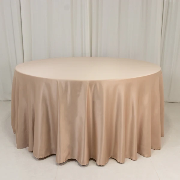 Matte Satin - Champagne (120" Round)