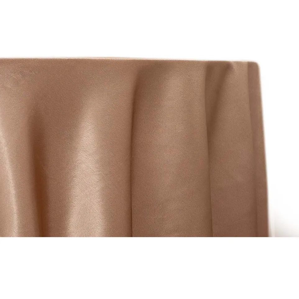 Satin - Champagne (120" Round)
