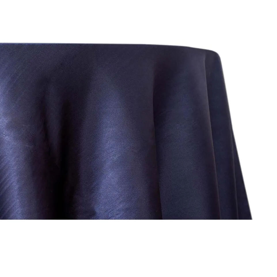 Satin - Navy Blue (120" Round)