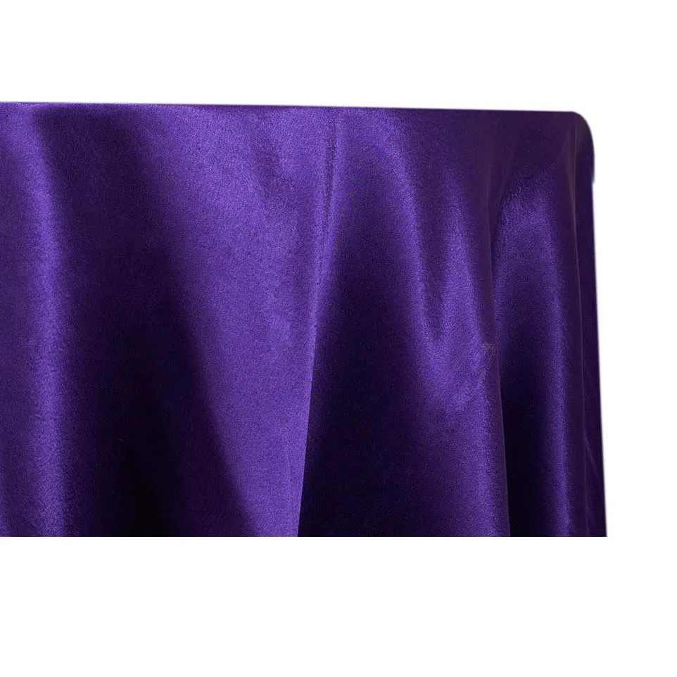 Satin - Royal Purple (120" Round)